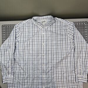 Duluth Trading Shirt Mens XXXL Plaid Lightweight Workwear Foreman Gusseted